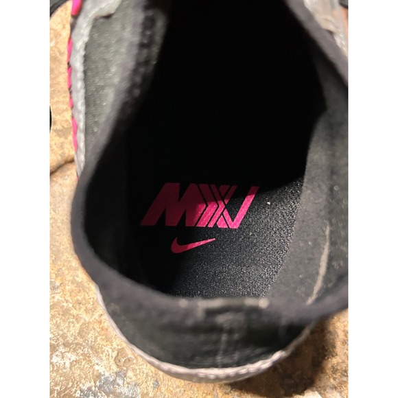 Nike Mercurial Soccer/Football Cleats High Top Firm Ground Silver Pink Mens - Picture 10 of 13